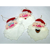Christmas Candy Bag. Santa Claus Design.