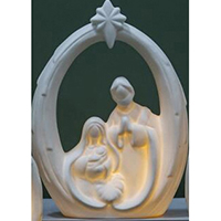 Nativity Decoration with LED Light.
