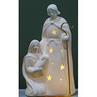 Nativity Decoration with LED Light.