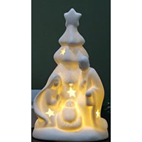 Nativity Decoration with LED Light.